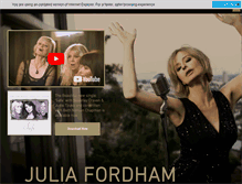 Tablet Screenshot of juliafordham.com